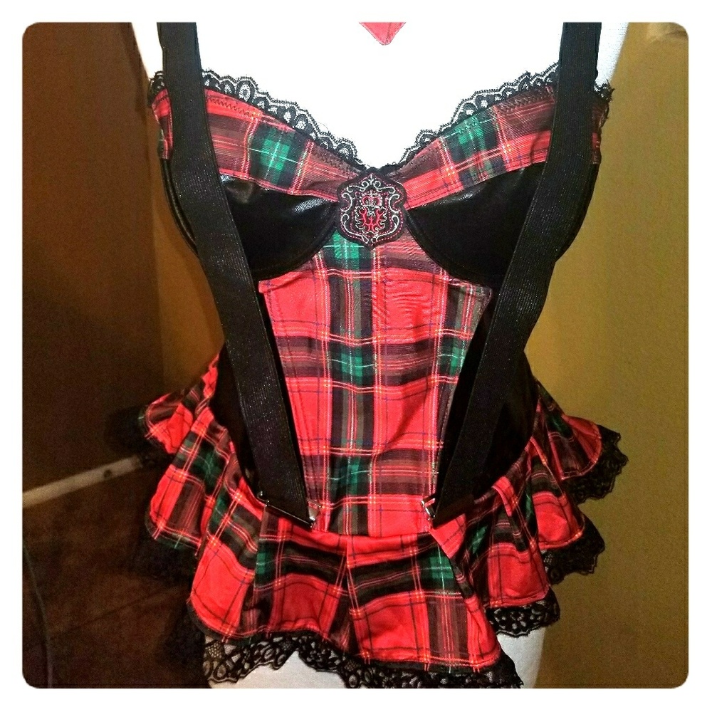 Sexy School Girl Romper